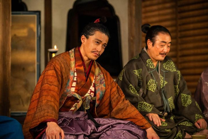 片桐且元（長友郁真）、平野長泰（西山潤）／大河ドラマ「豊臣兄弟！」第18回より ©️NHK