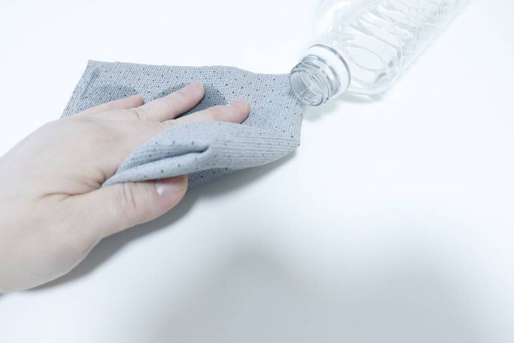セリアの吸水速乾クロスの使用例