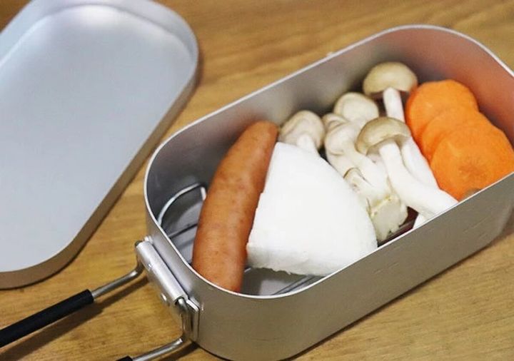 ダイソー メスティン専用網 使用例