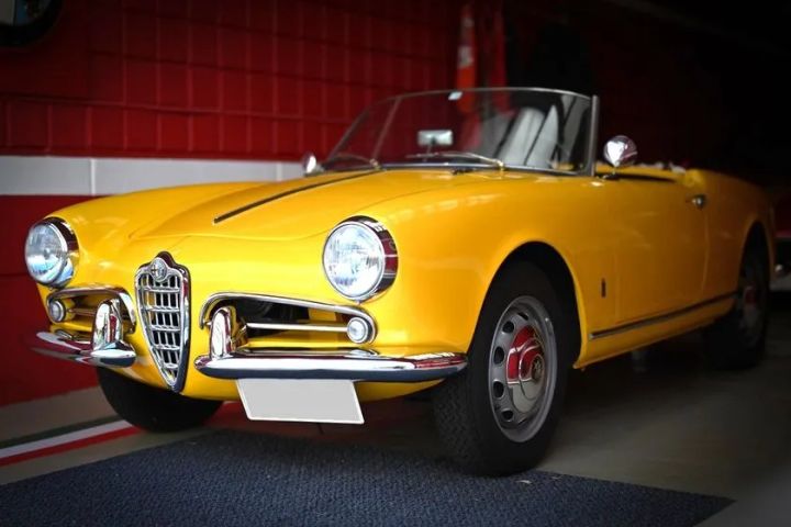 アルファロメオ ジュリエッタ スパイダー 750D(1956年)※個人所蔵車両