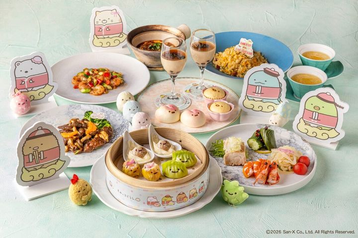 「すみっコぐらし 飲茶日和」ディナーコース