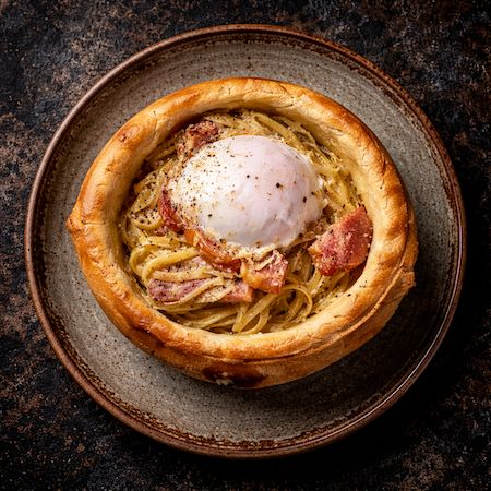 岩渕【東京都目黒区】ピザ生地がパスタの器に!?中目黒Meat ＆ Cheese Forneが新・食感「パスタボウル」を提供