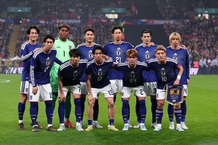 サッカー日本代表（C）Getty Images