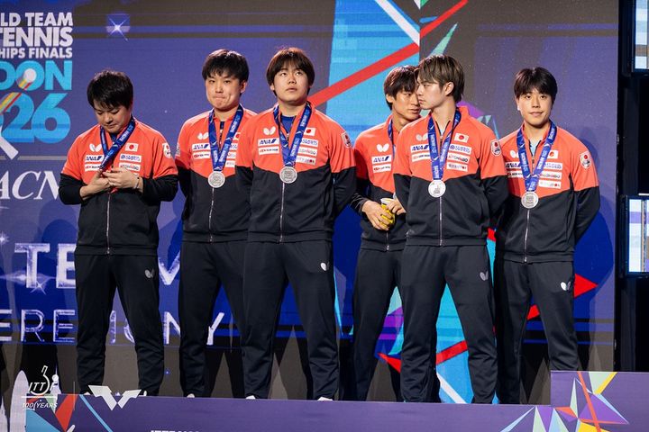 卓球男子日本代表（C）ITTF