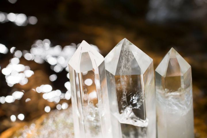 窓 幸運 水晶