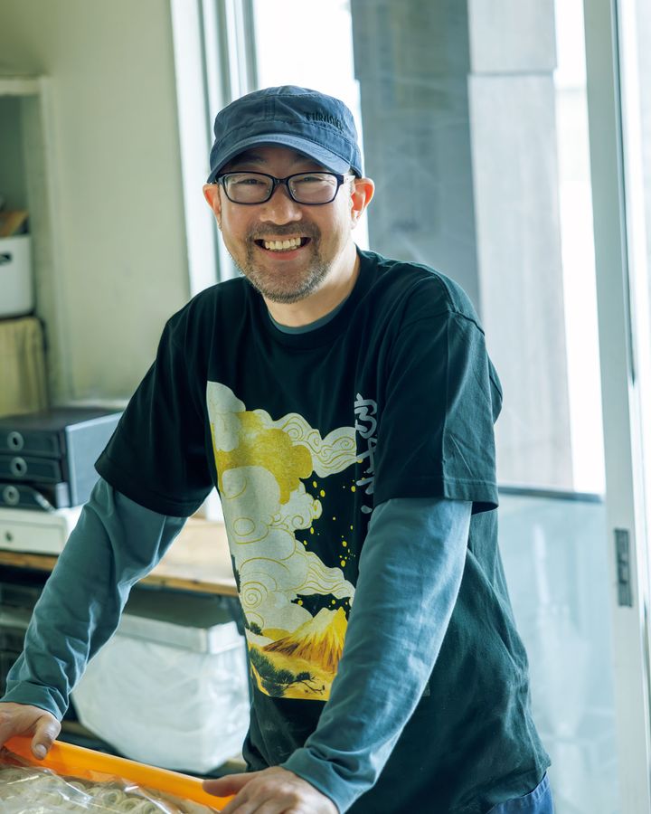 〈中華そばスパンキー〉の店主新田さん