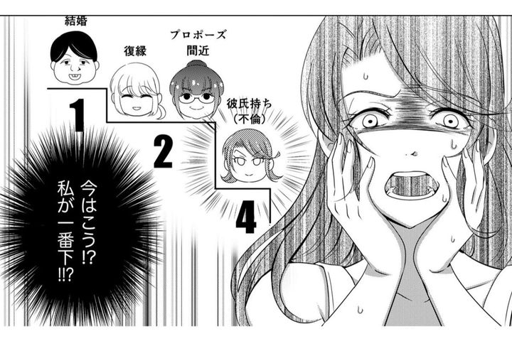 「私が一番下!!?」心の中の格付けで最下位に転落してショック！【あのブスにできて私たちが結婚できないわけがない#37】