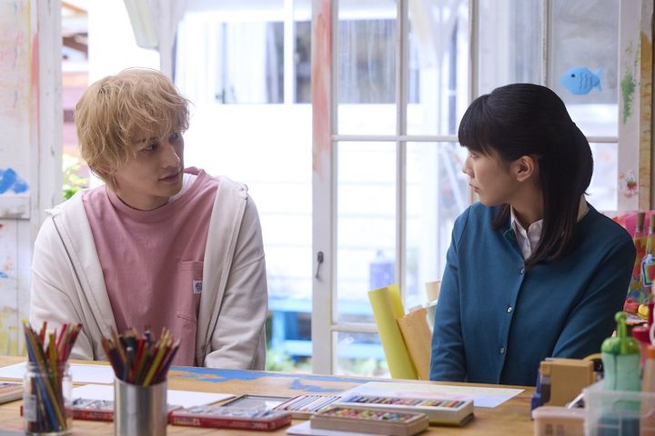 『タツキ先生は甘すぎる！』第6話より （C）日本テレビ width=