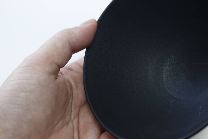 ダイソーの穂 茶碗 12.5cmの質感