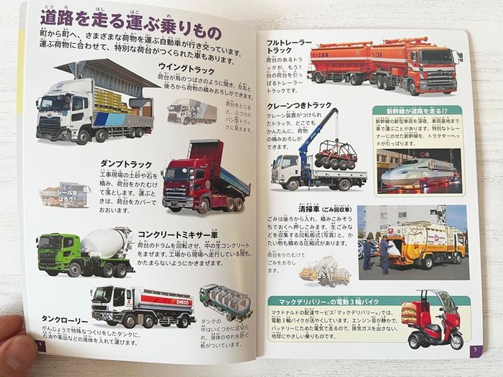 【マクドナルド】シールブック「スイミー」とミニ図鑑「小学館の図鑑NEO 運ぶ乗りもの」