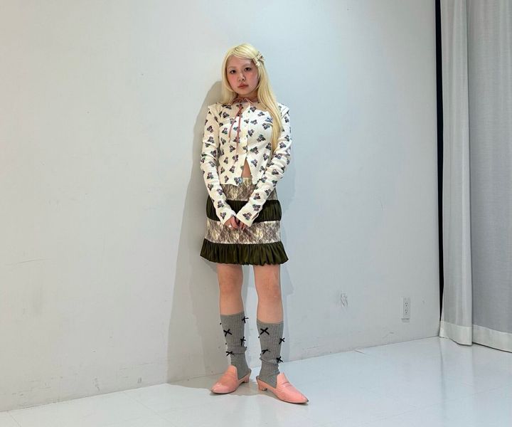 【SNAP】気になるレースはスカートで取り入れる♡ 福留 遥 さん