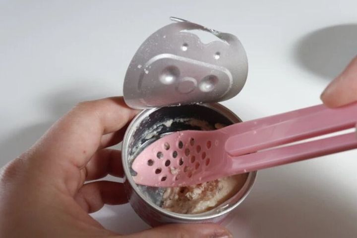 ダイソー 猫缶スプーン 使用例 スプーン