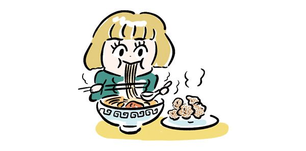 塩分の多い食事を控える