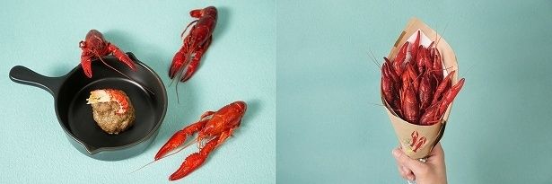 ザリガニグルメも登場
