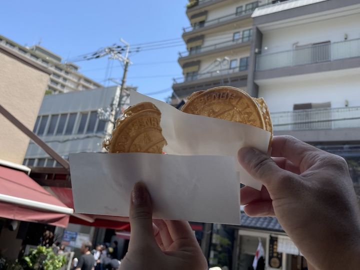 炭酸せんべい