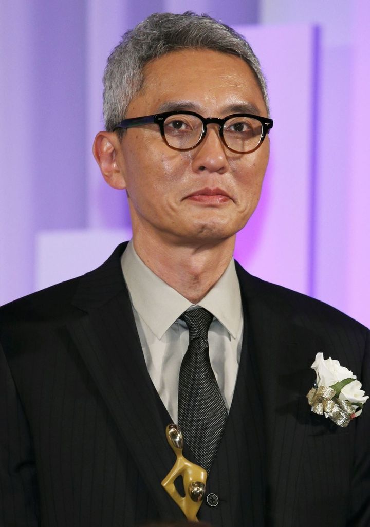 松重豊さん（2017年10月、時事）