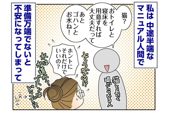 【マンガ・老猫日誌＃72】桃姐を迎える準備〜思い出の老猫日誌・桃姐と小論