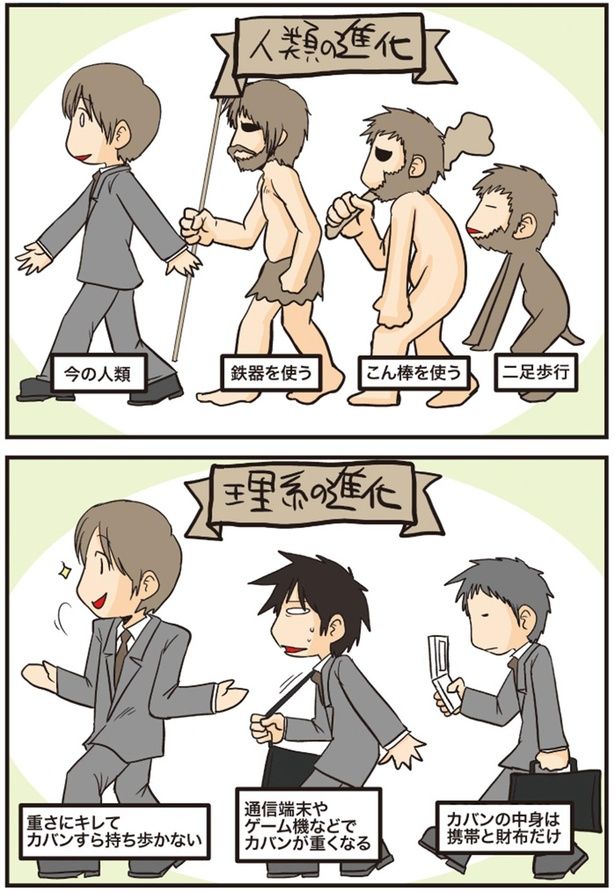 カバンすら持ち歩かない （C）よしたに／KADOKAWA