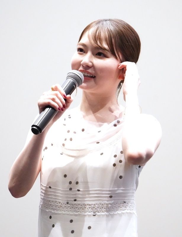 引っ込み思案な普通の高校生の主人公、愛を演じた山田杏奈