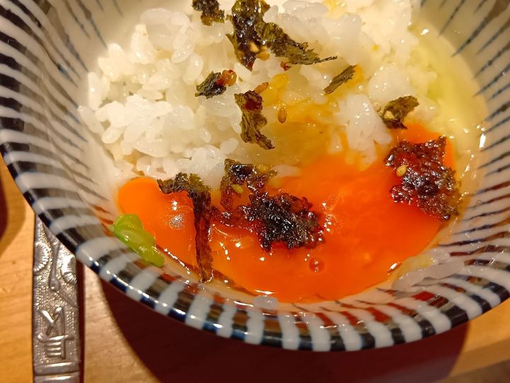 卵がけご飯をいただきました