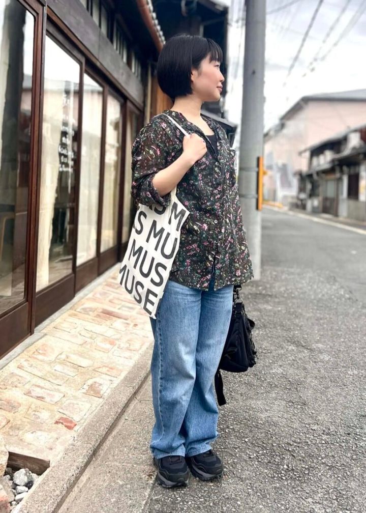 50代のユニクロデニムコーデ