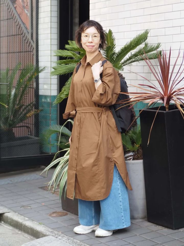 50代のユニクロデニムコーデ