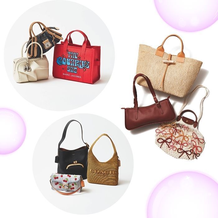 ブランドバッグまとめ売り COACH マーク・ジェイコブス 等 コーチ、ロンシャン、マーク ジェイコブスの新作を比較！大人が持つ