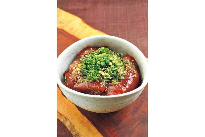 卵黄辛子醤油の濃厚な旨味とコクがプラス