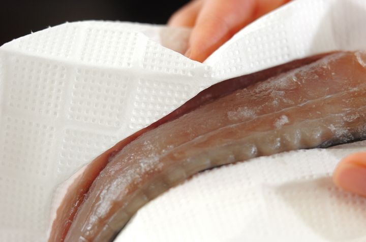 サワラのみそ焼きの下準備1