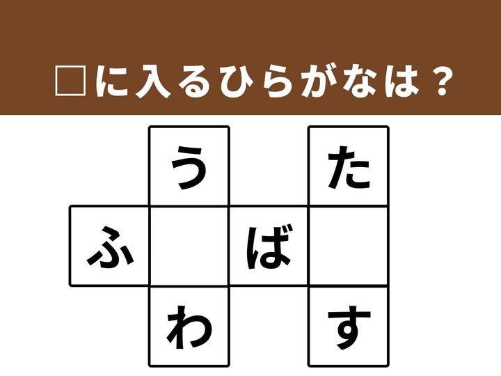 縦と横の文字の組み合わせから、3つの単語を完成させるクロスワードパズルです。今回は学校やデスク周りで使う身近なアイテムや、人気の食べ物が隠れています。1分以内にすべての言葉を見つけて、脳をリフレッシュさせましょう！