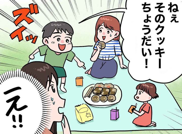 画像: 息子が知らないママに「お菓子ちょうだい！」え！？ 慌てて制止するも、息子の『言い分』に驚愕