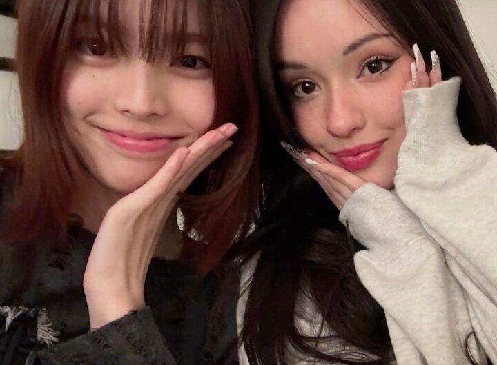沢尻エリカ似と話題の美人メンバーと2人で韓国に…HYBEオーディション合格者・SAKURA