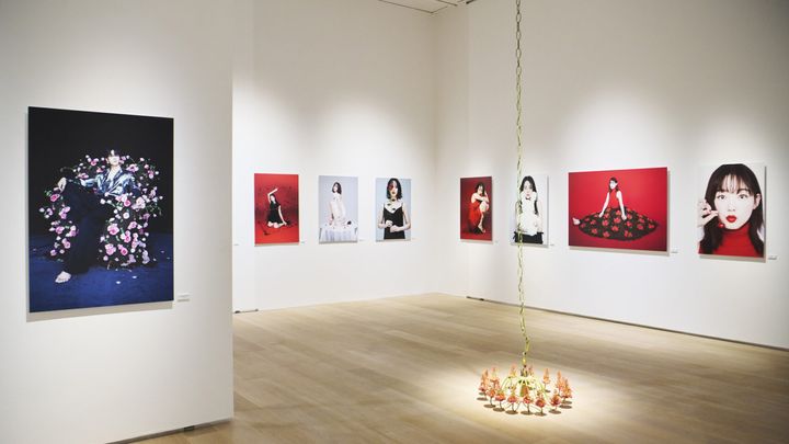 “Face to face”の展示風景