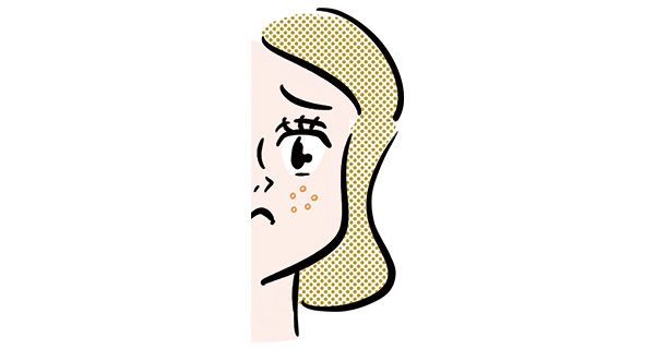 つまり毛穴