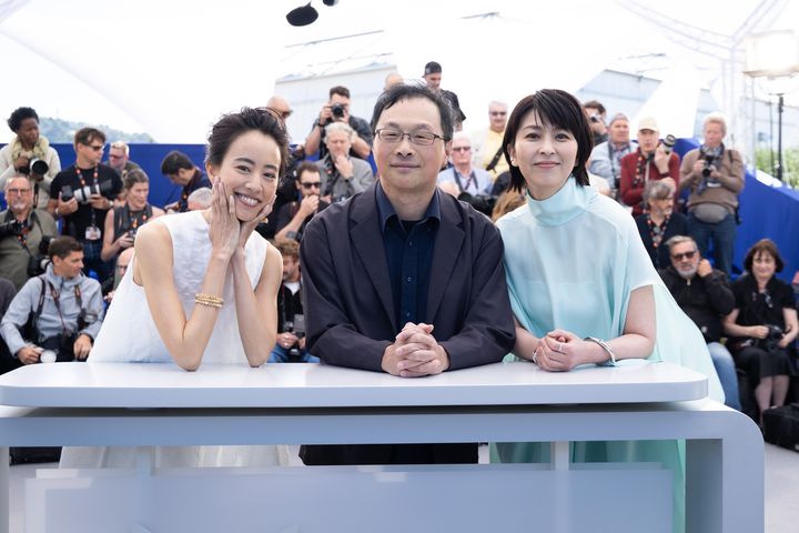 松たか子＆石橋静河、美しすぎるドレス姿に歓声 『ナギダイアリー』カンヌ会見レポ