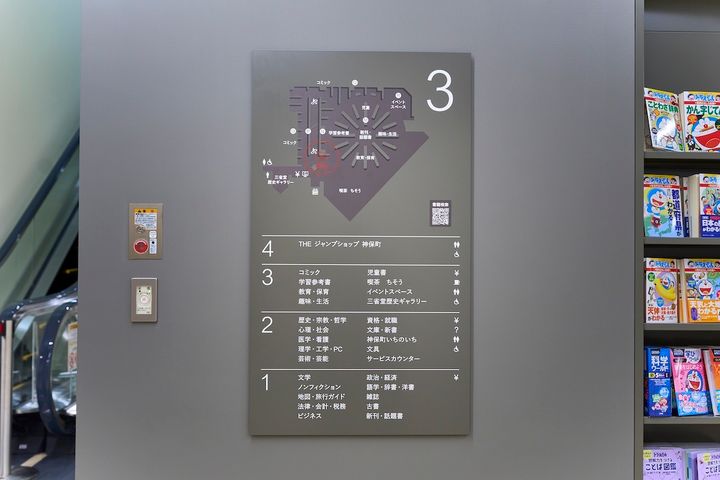 3階のフロアガイド