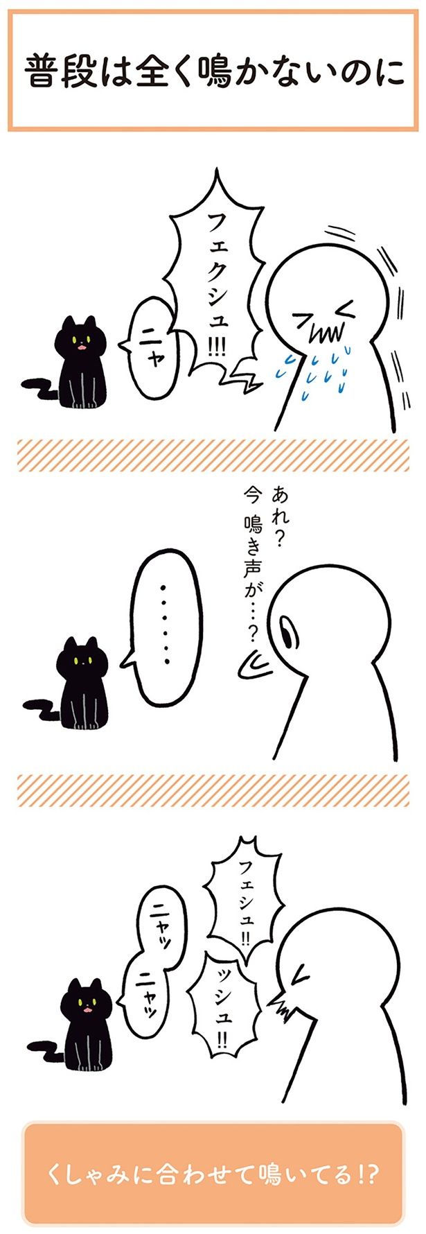 あれ？ 今鳴き声が…？ （C）AKR／KADOKAWA