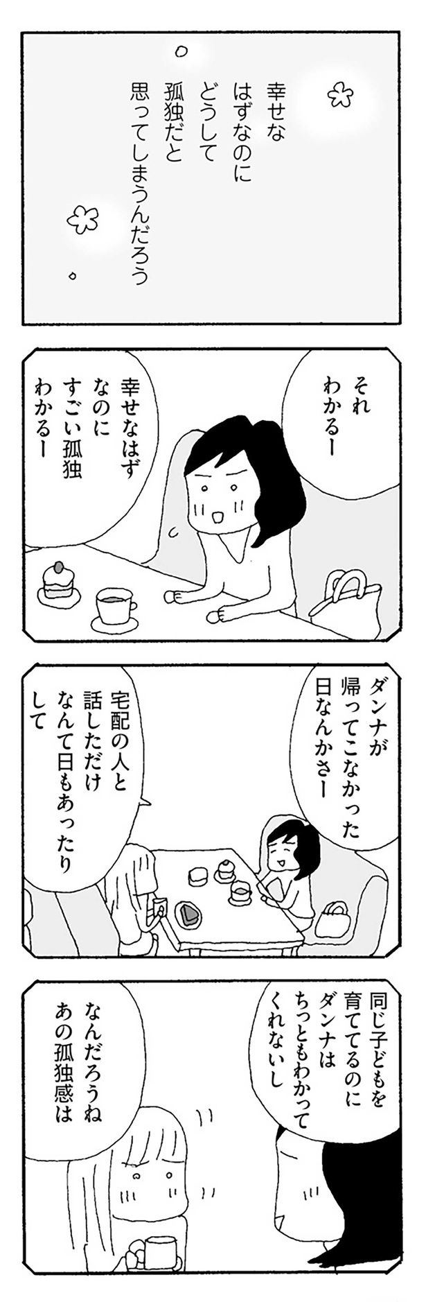 なんだろうね あの孤独感は （C）野原広子／KADOKAWA
