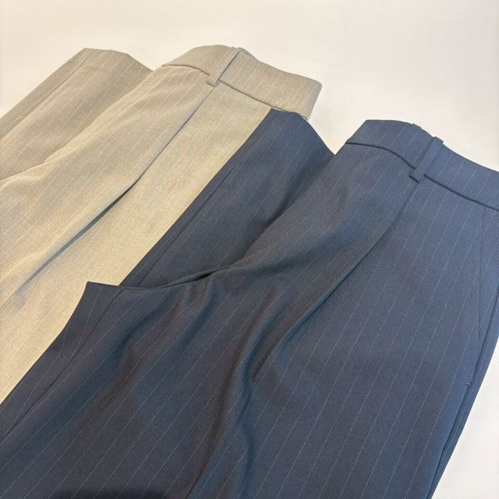ユニクロ タックワイドパンツ