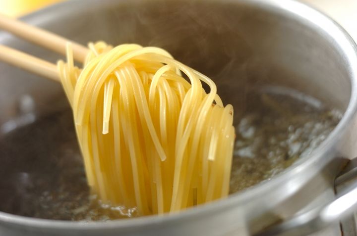 タケノコの濃厚クリームパスタの作り方1