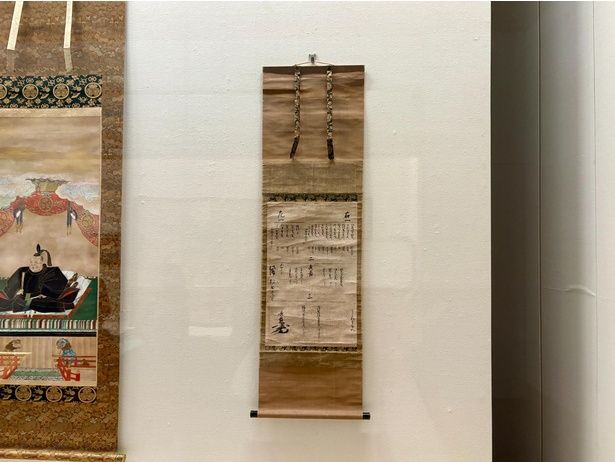 小牧陣立書 1584年(天正12年) 愛知・徳川美術館蔵(通期展示、名古屋展限定公開)。秀吉と家康が生涯で唯一直接対峙した「小牧・長久手の戦い」で、羽柴軍の編成を描いた配置図