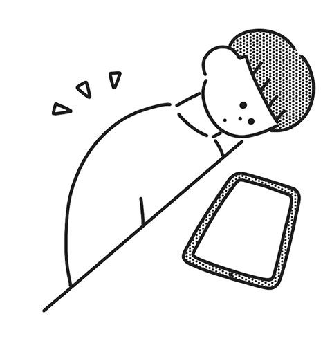 【子どもの猫背】タブレットをテーブルに置いて上からのぞき込んでる？ 子どもの猫背がクセになっている習慣とは？の画像6