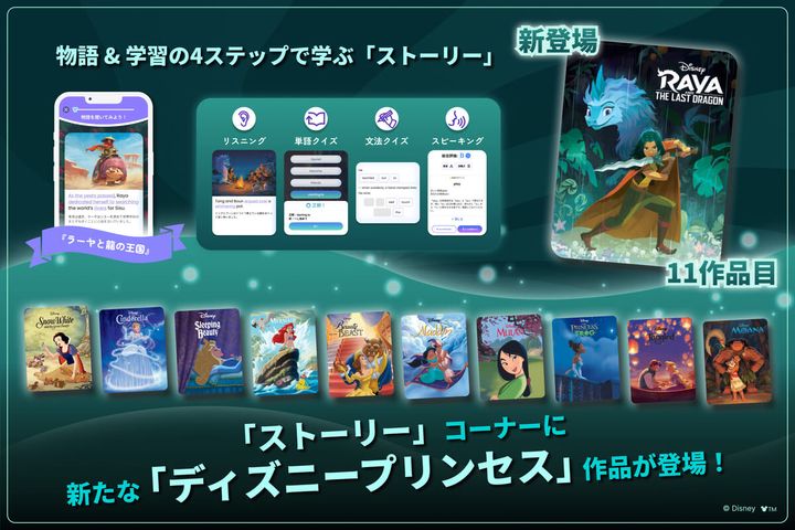 「ディズニープリンセス」対象作品