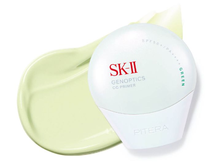 ジェノプティクス CC プライマー ミントグリーンSPF50+・PA++++ 30g ￥9,900〈編集部調べ〉（SK-Ⅱ）