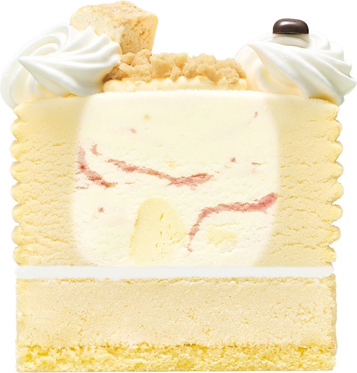 ３１ ザ・チーズケーキ made from チーズケーキフレーバーズ 断面