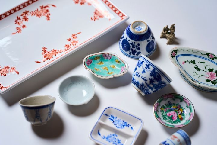 香港取材のたびに買い集めているお気に入りの器