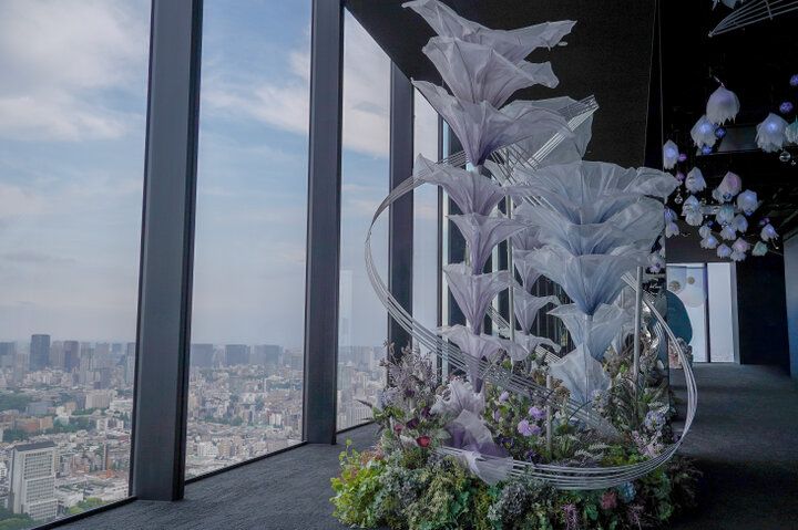 渋谷で空の中を歩くような没入体験を。 お花と雲が溶け合う空間をめぐるイベントをレポート