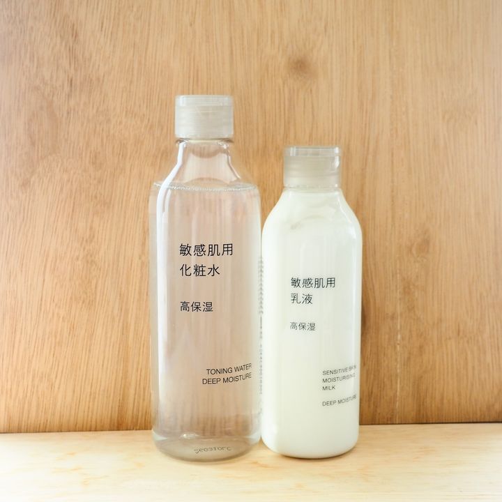  〈無印良品〉 化粧水・乳液