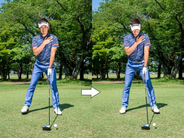 ドライバーは“下半身を使いすぎない”が超重要！ラウンド中にすぐできる練習法