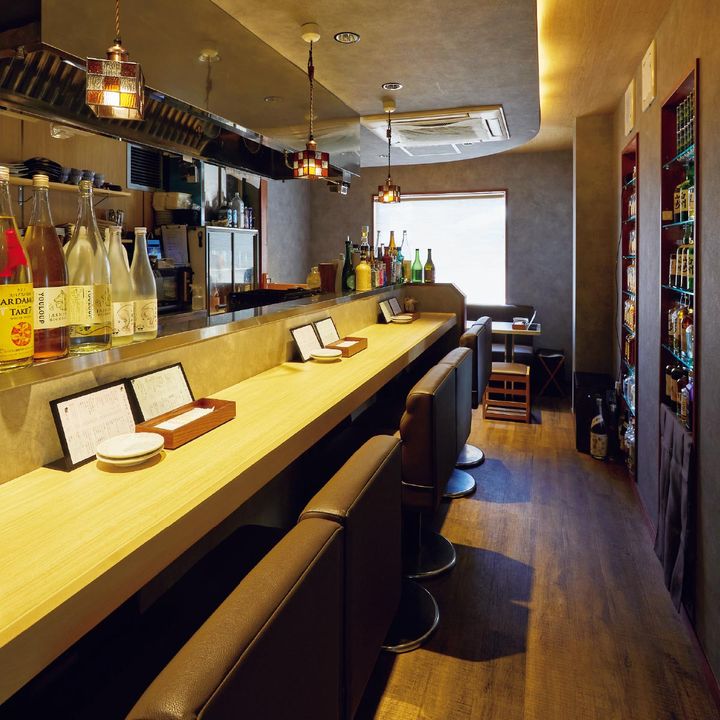 米粉と鉄板の店内